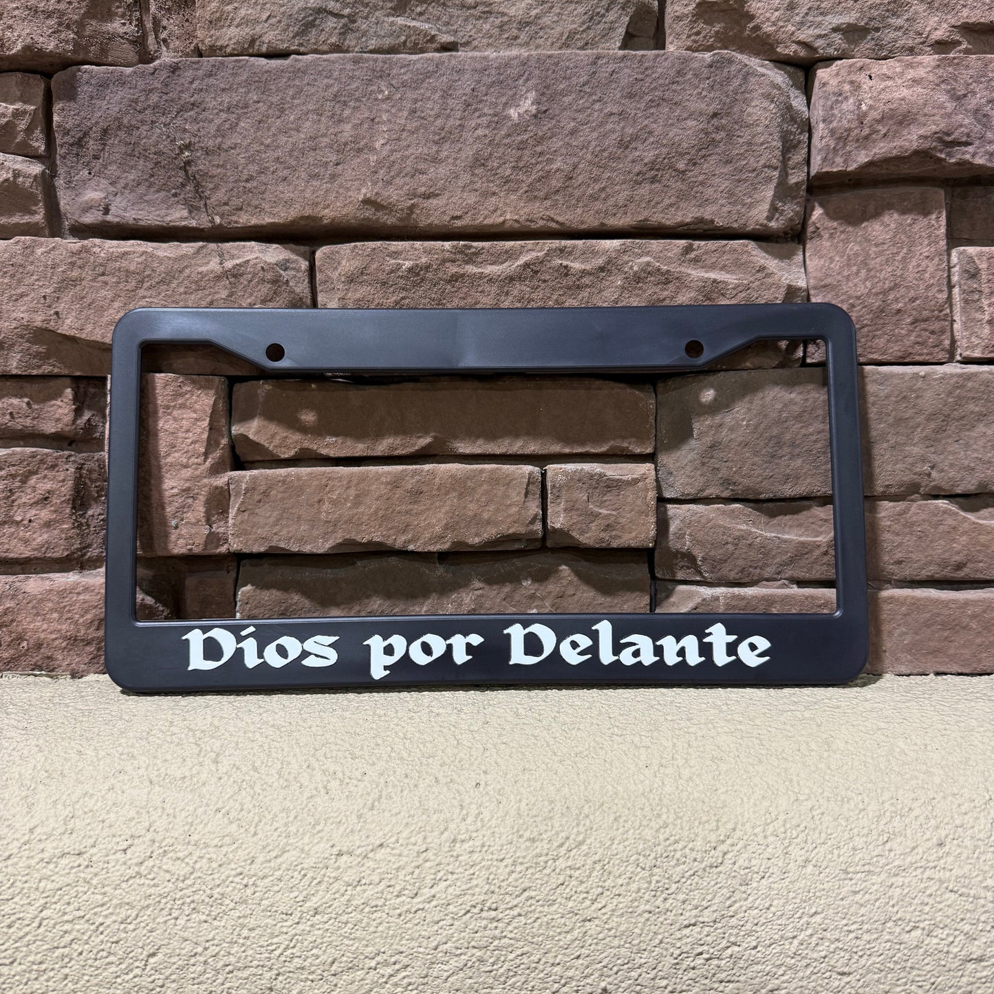 SPANISH Frame Plates (5 OPTIONS)