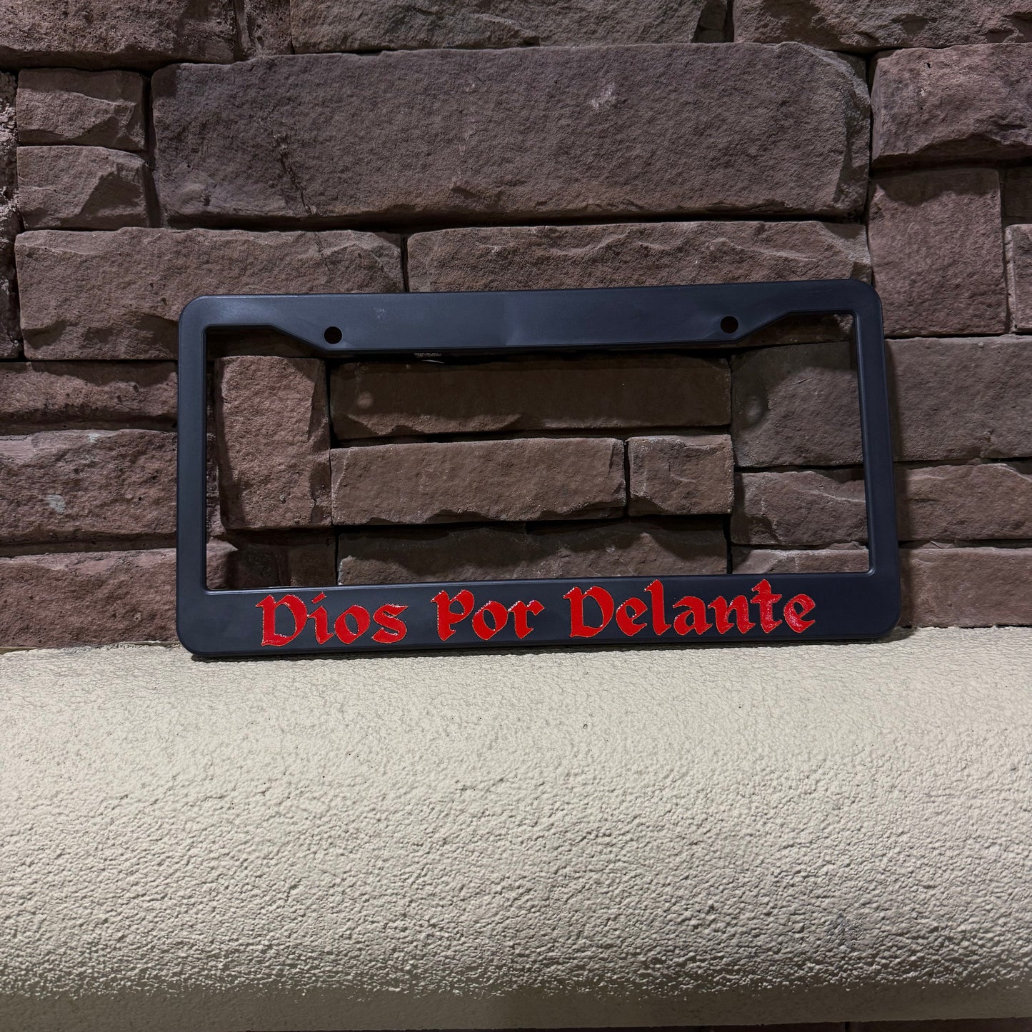 SPANISH Frame Plates (5 OPTIONS)