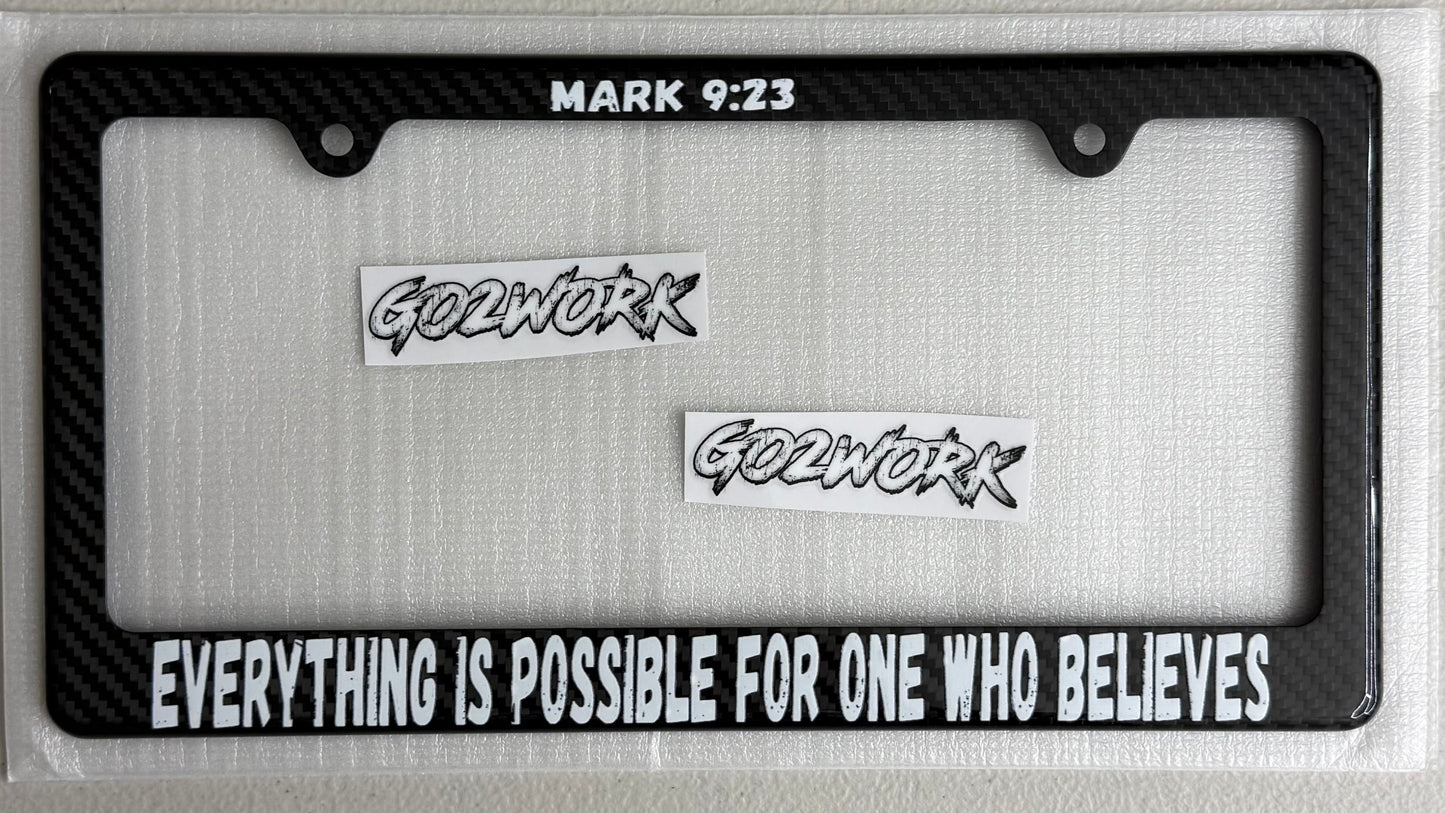 FAITH Plate Frames