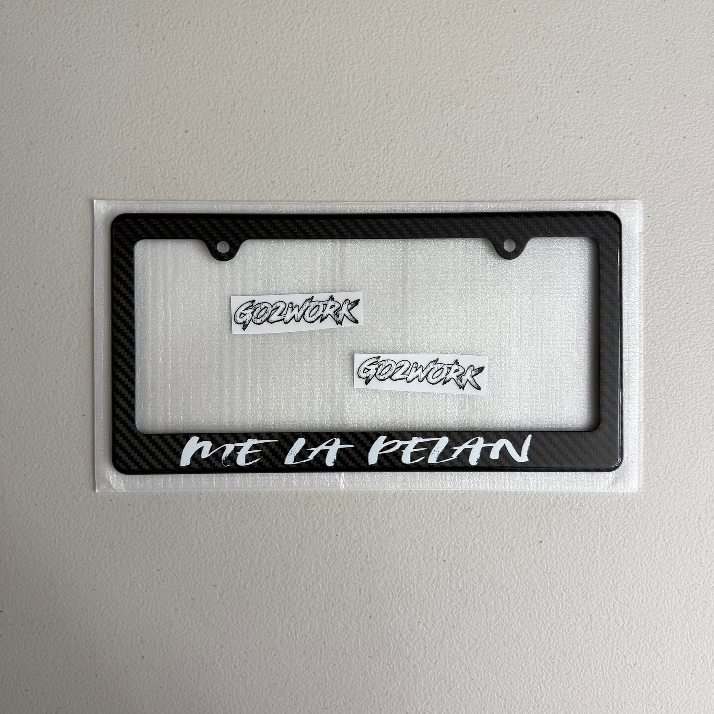 CARBON FIBER SPANISH PLATE FRAMES