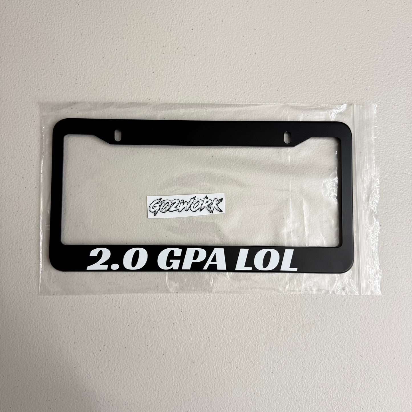 CAR ENTHUSIAST Plate Frames