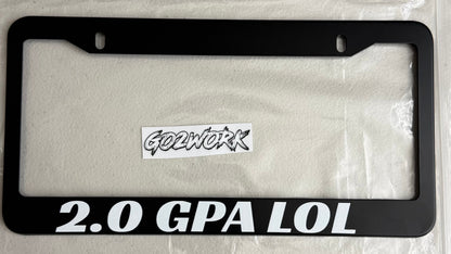 CAR ENTHUSIAST Plate Frames