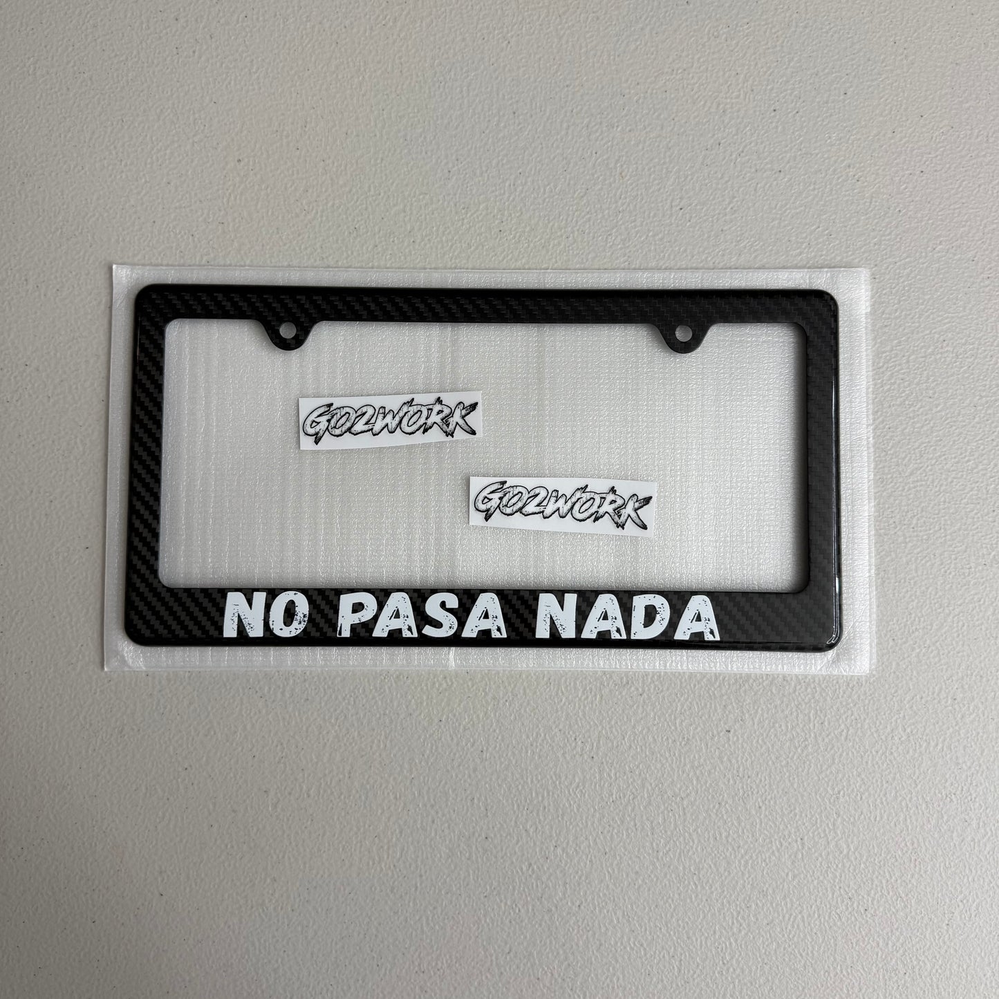 CARBON FIBER SPANISH PLATE FRAMES