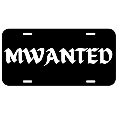 CAR ENTHUSIAST Vanity Plates (13 VARIANTS)