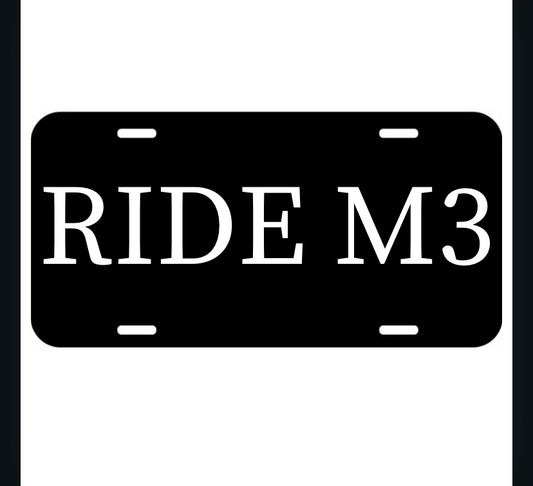 RIDE M3 Plate