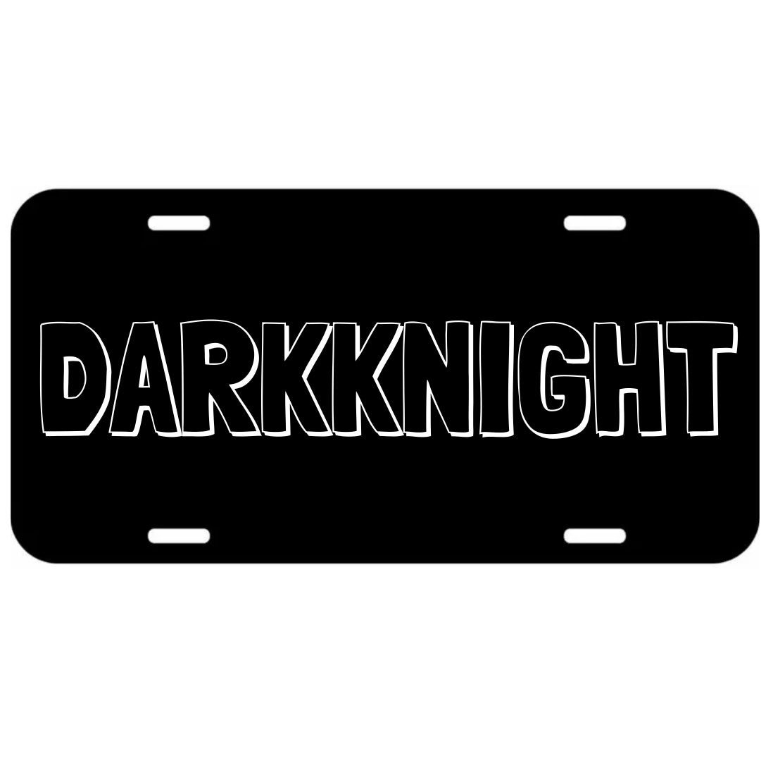 Vanity Plates (12 OPTIONS)