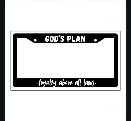 GOD'S PLAN Frame