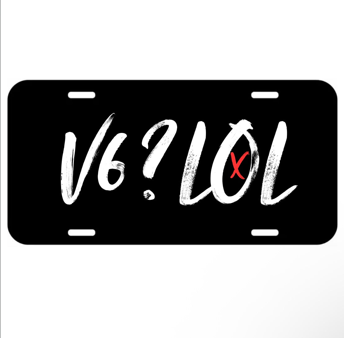 CAR ENTHUSIAST Vanity Plates (13 OPTIONS)