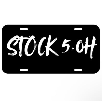 CAR SPECIFIC Vanity Plates (12 VARIANTS)