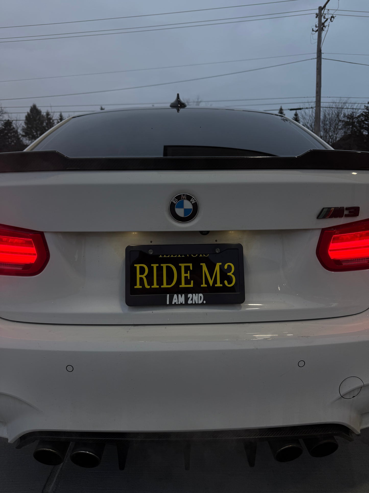 RIDE M3 Plate