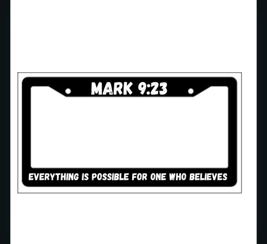 MARK 9:23 Frame