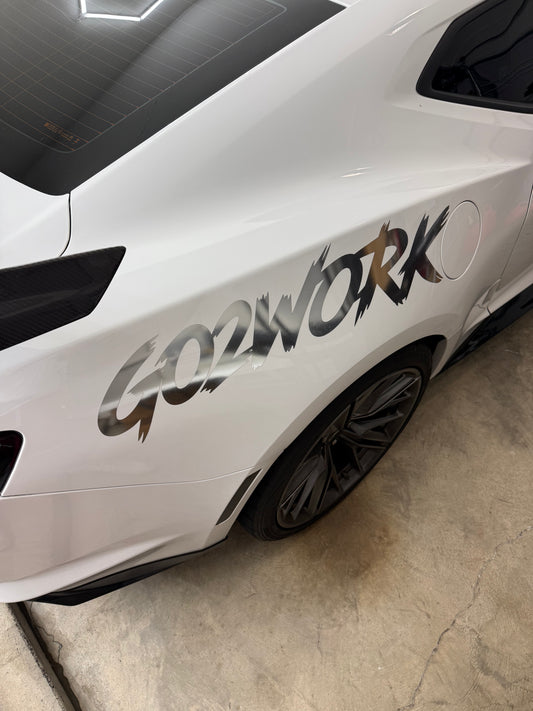 GO2WORK Side Decal