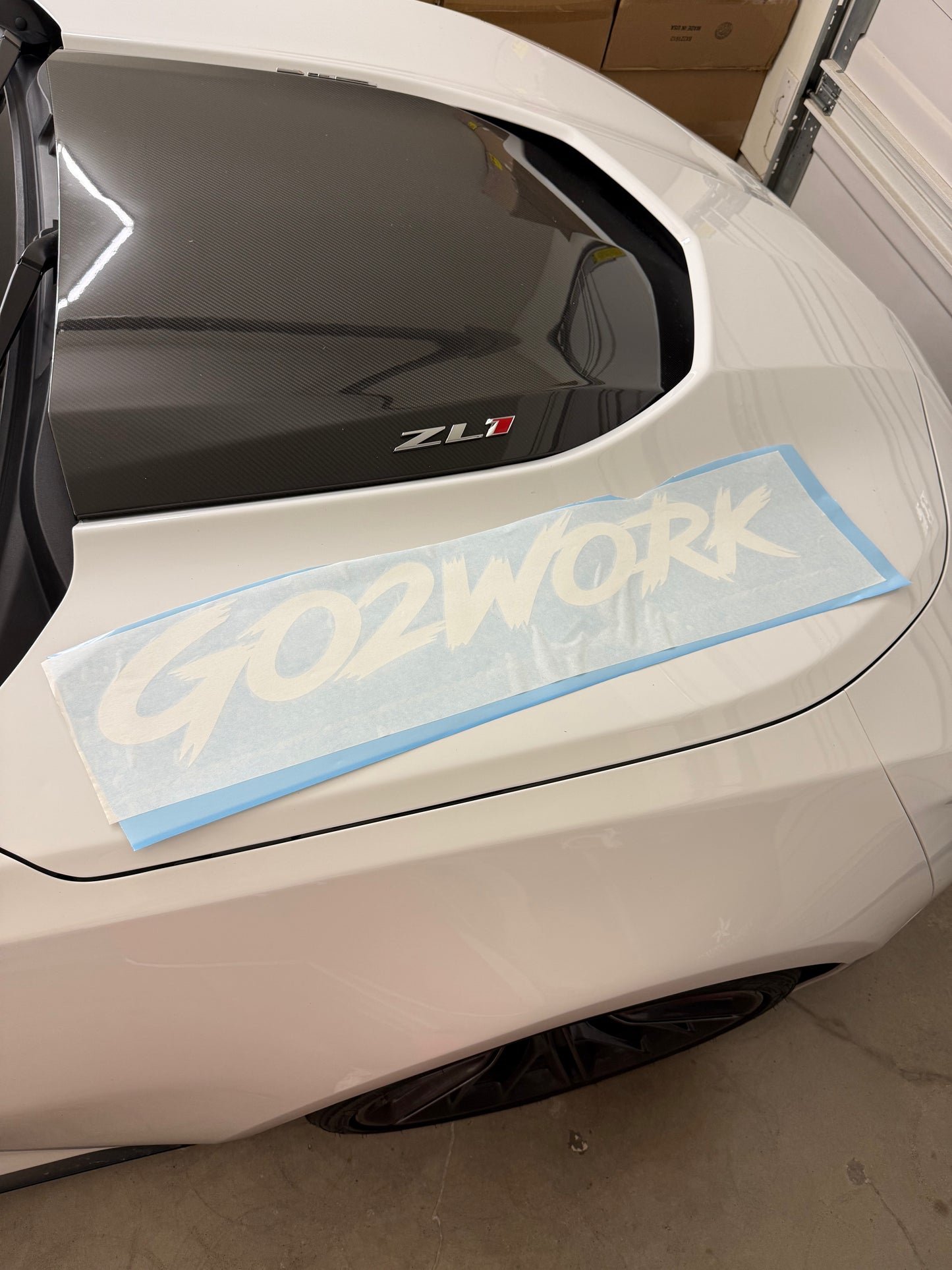 GO2WORK Side Decal