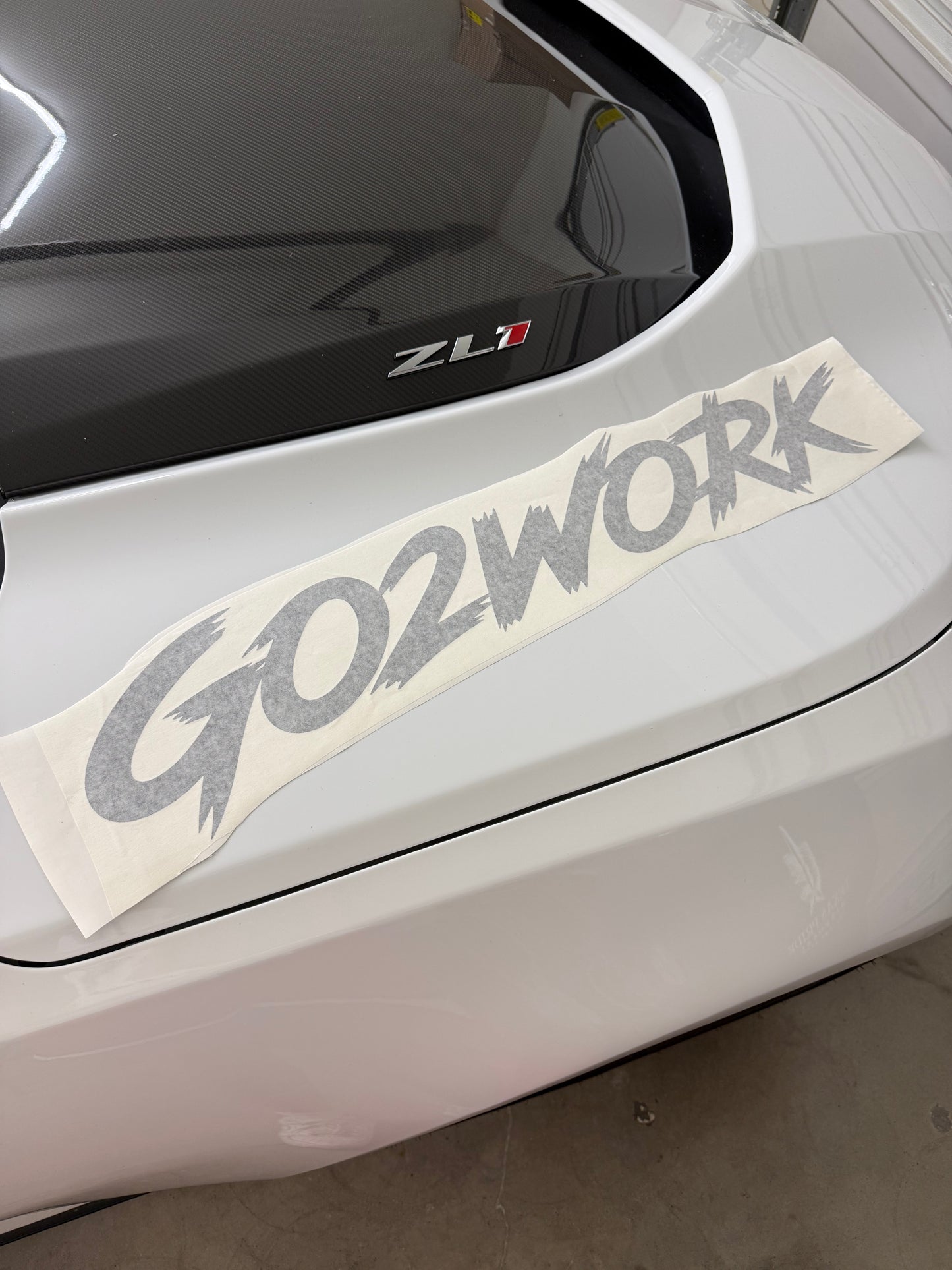 GO2WORK Side Decal