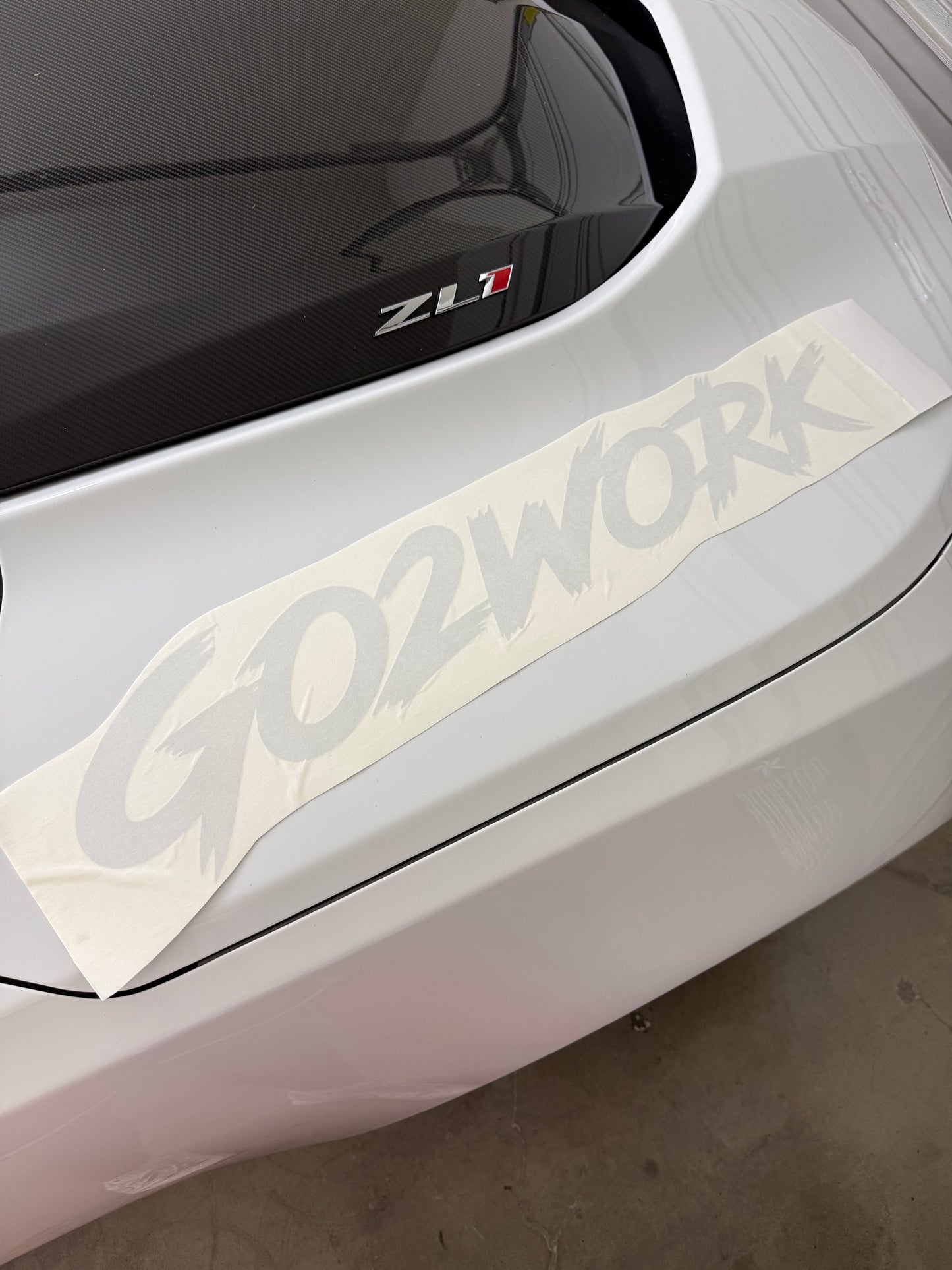 GO2WORK Side Decal