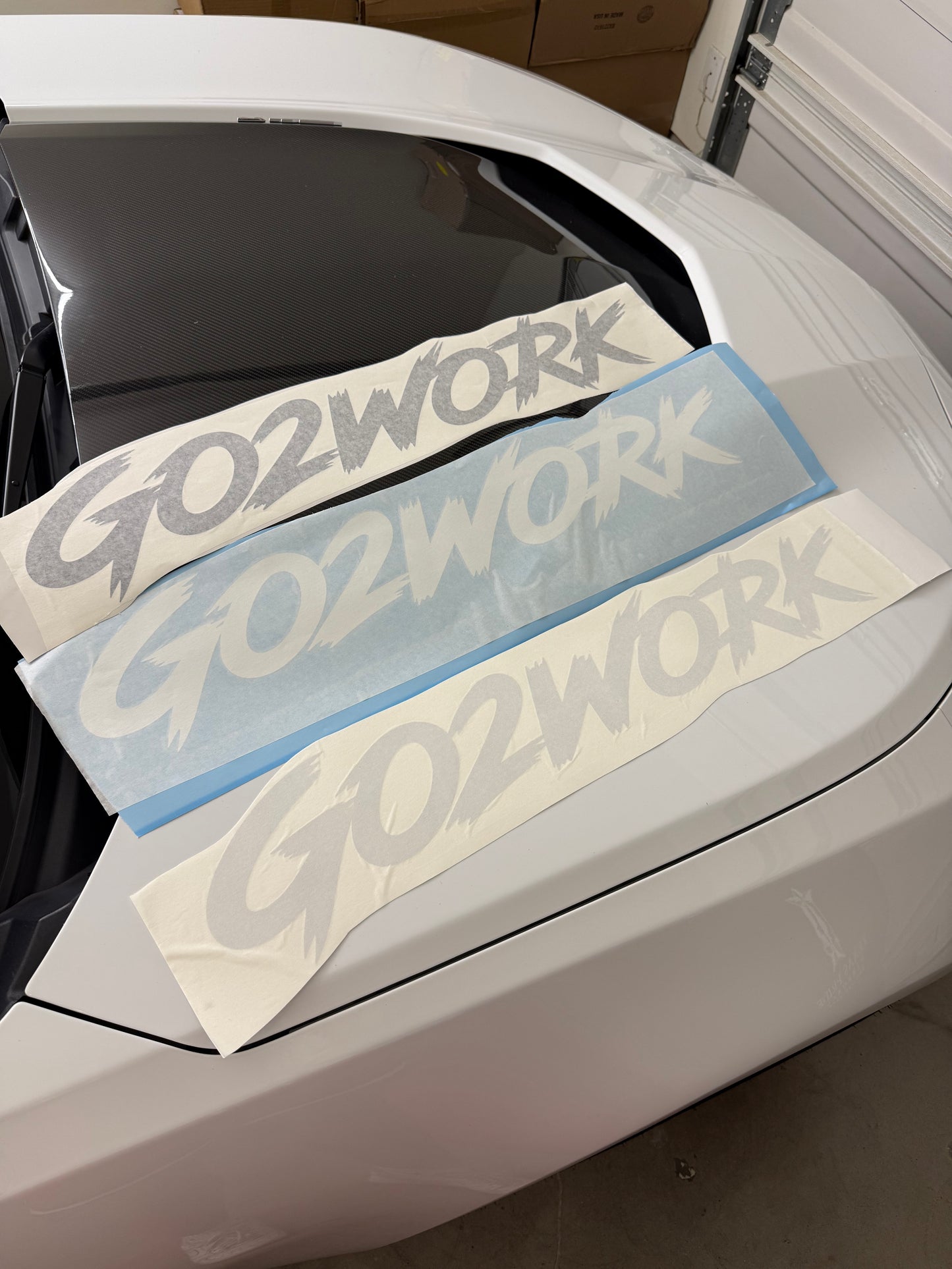 GO2WORK Side Decal