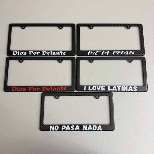 SPANISH Plate Frames