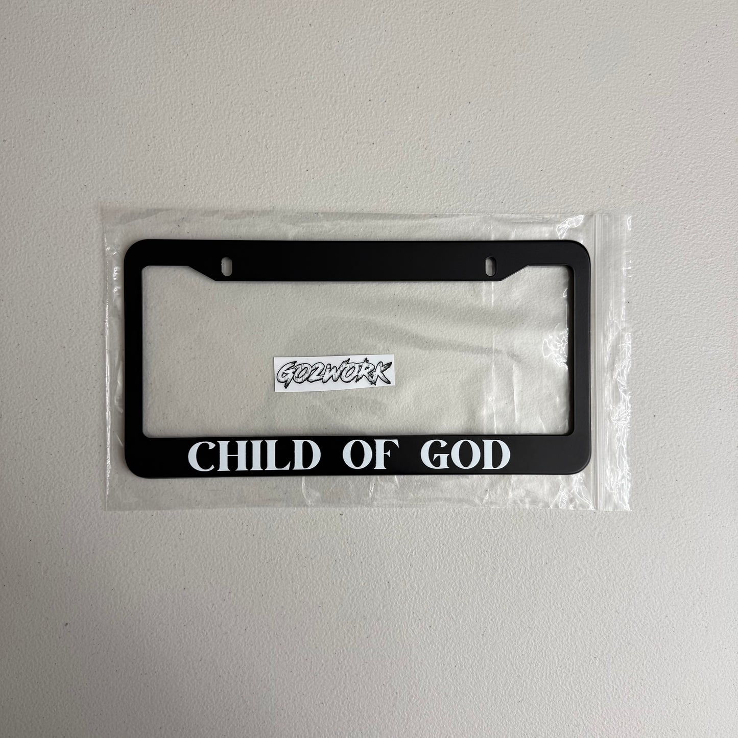 FAITH Plate Frames