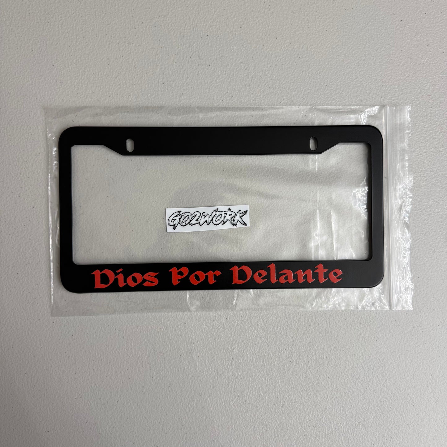 SPANISH Plate Frames
