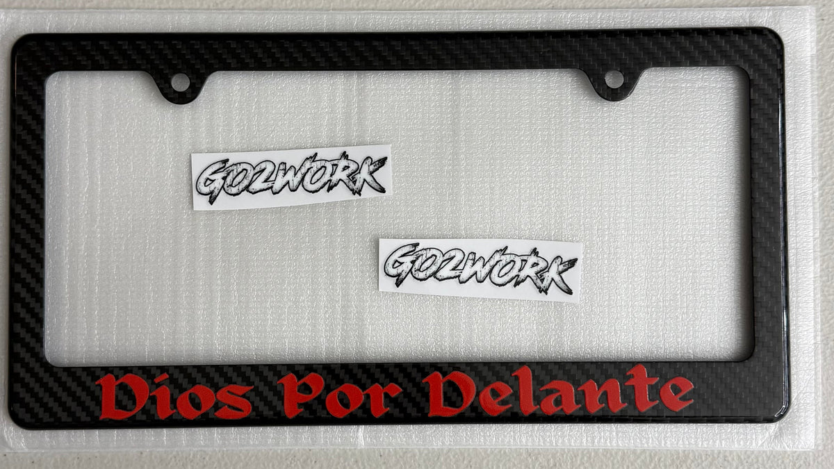 SPANISH Plate Frames