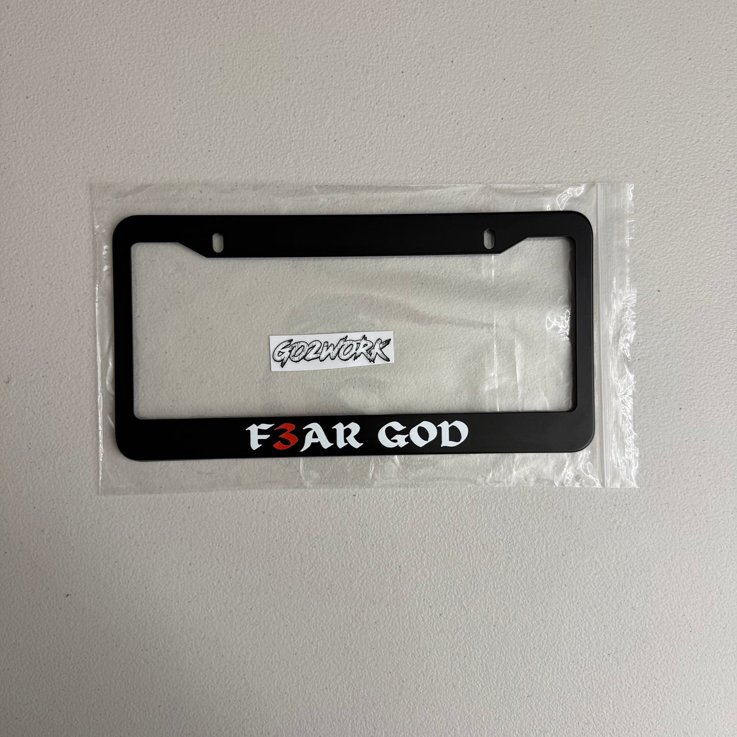 FAITH Plate Frames