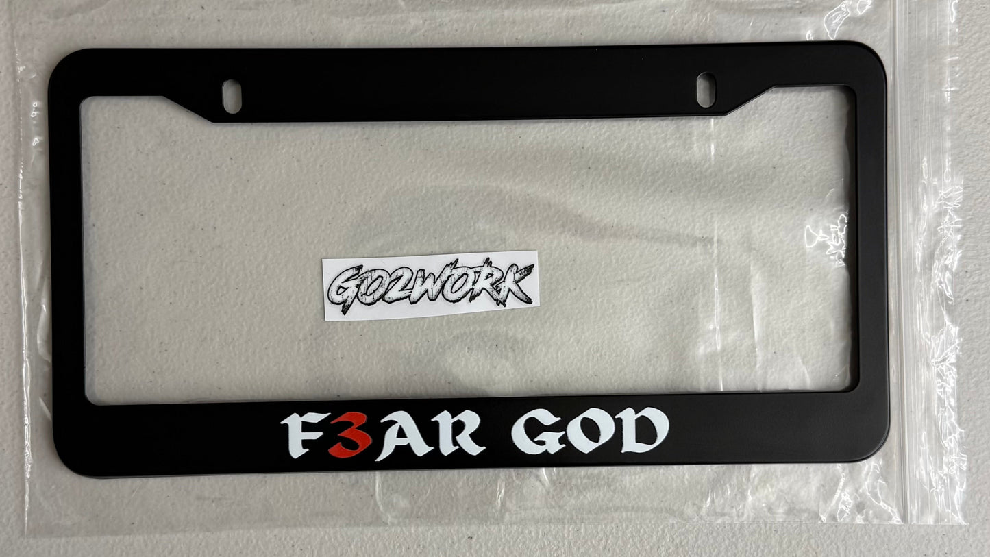 FAITH Plate Frames