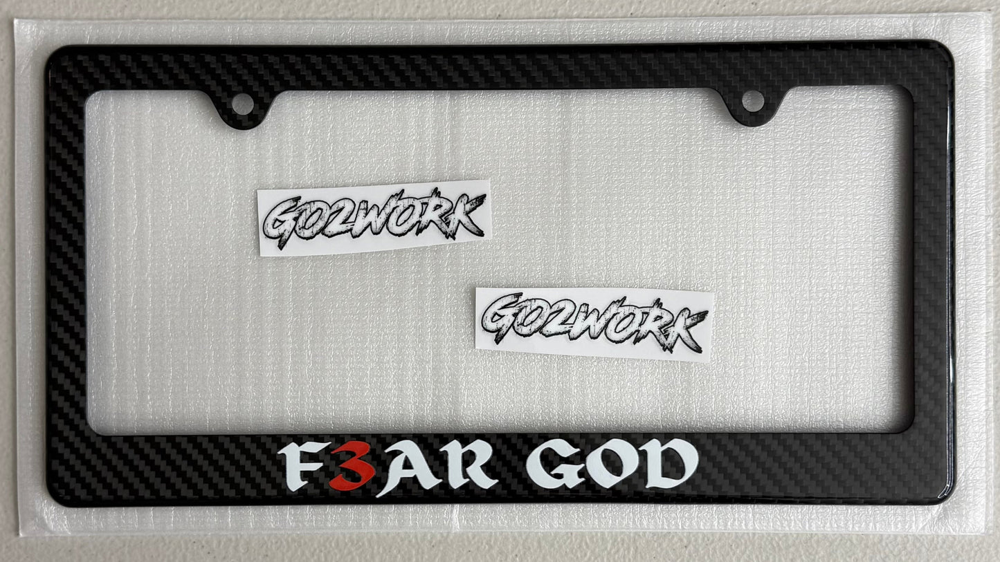 FAITH Plate Frames