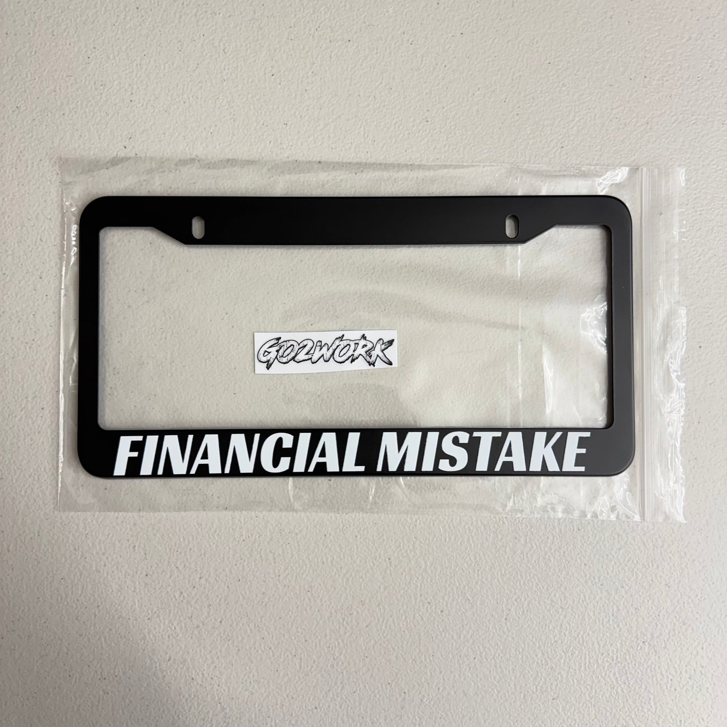CAR ENTHUSIAST Plate Frames