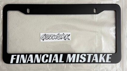 CAR ENTHUSIAST Plate Frames