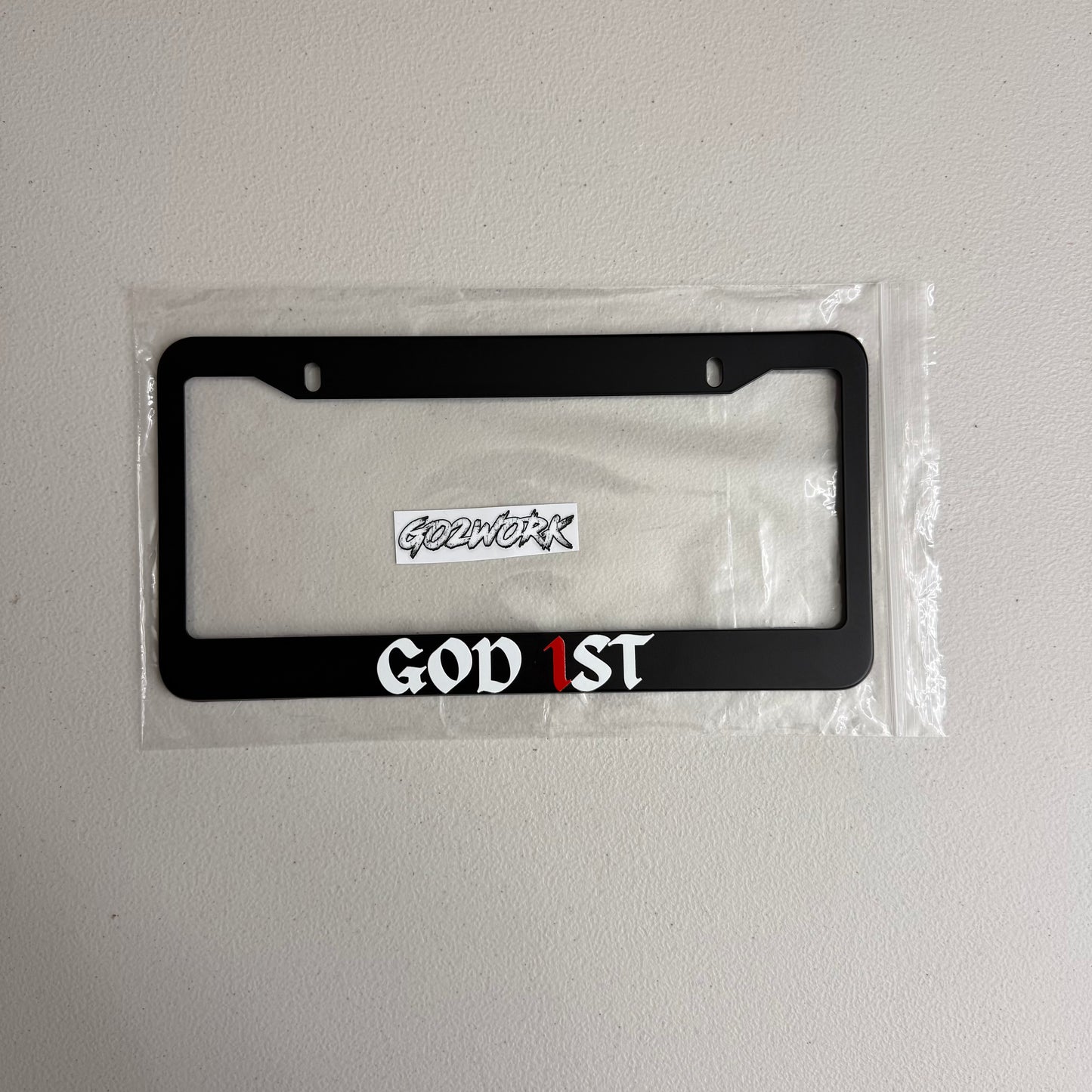 FAITH Plate Frames