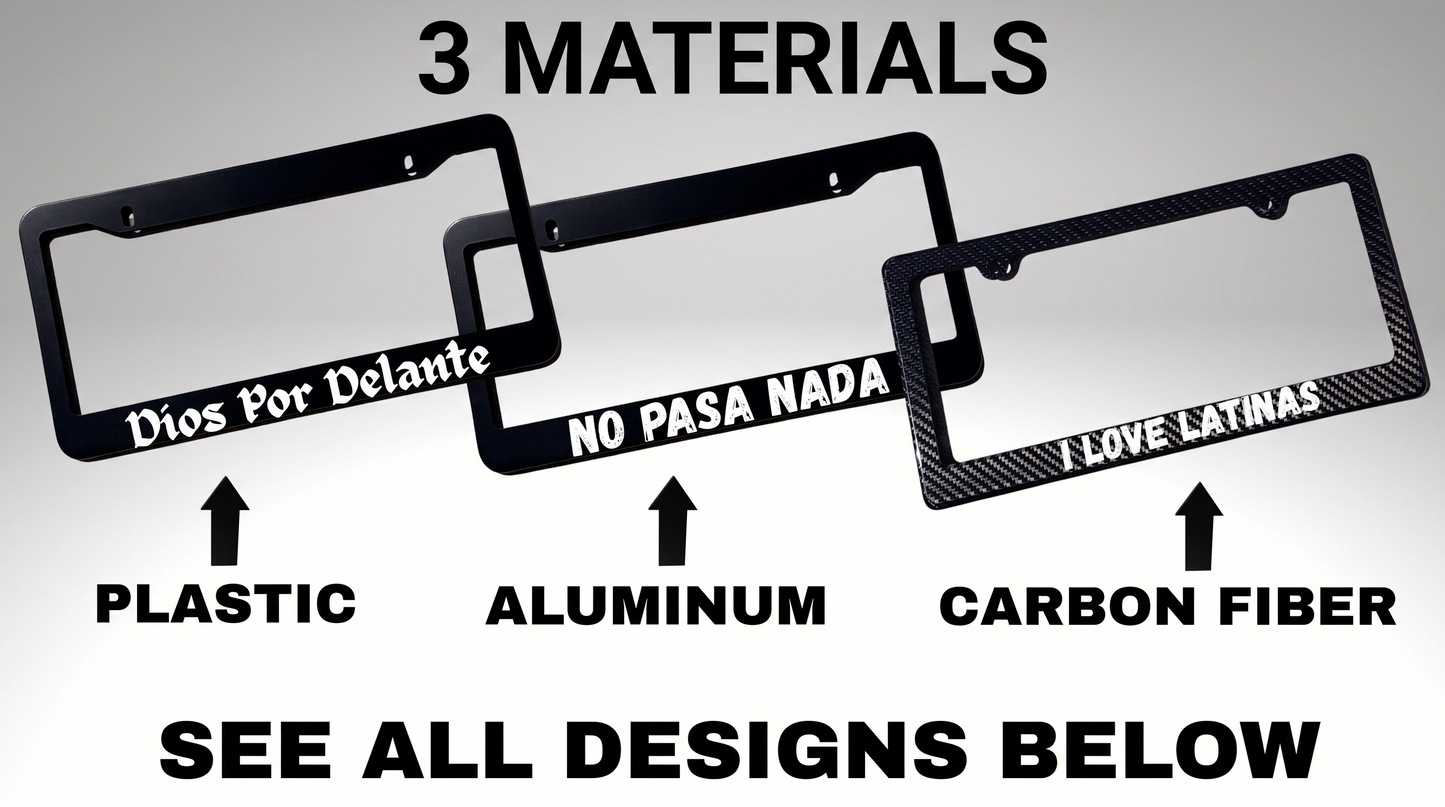 SPANISH Plate Frames