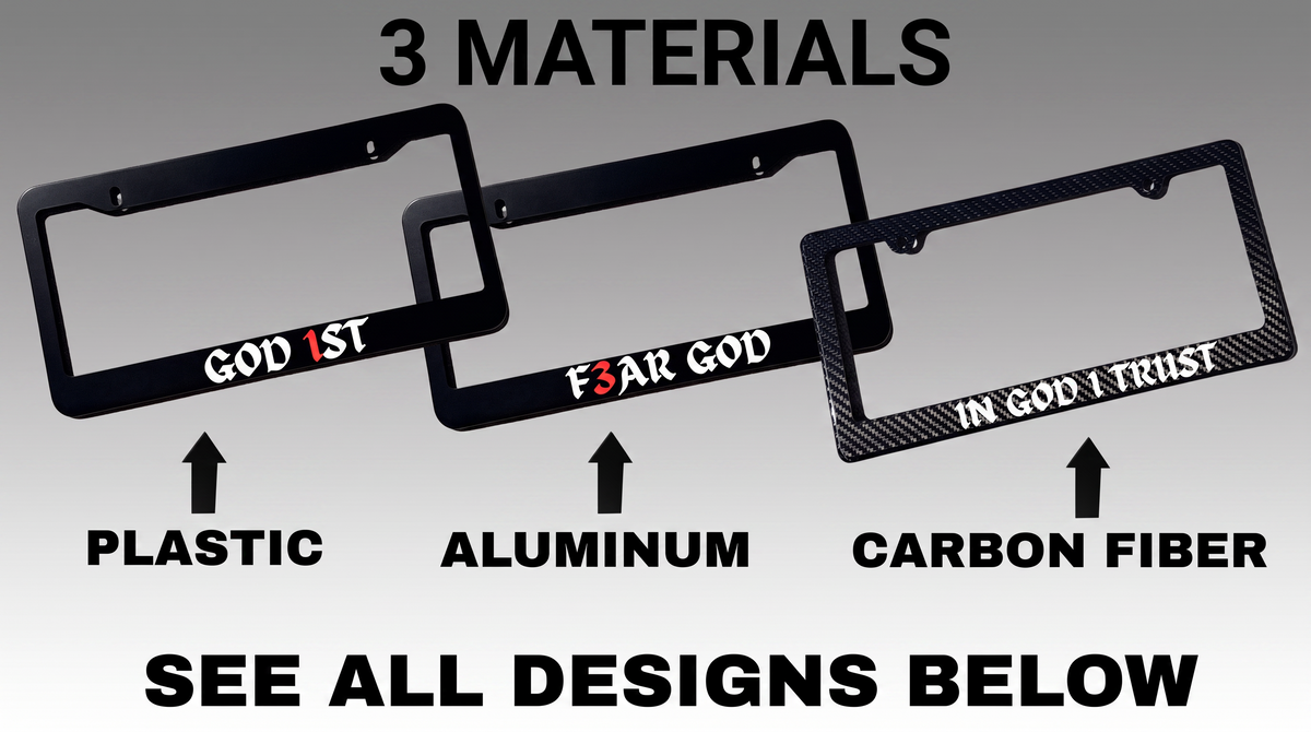 FAITH Plate Frames