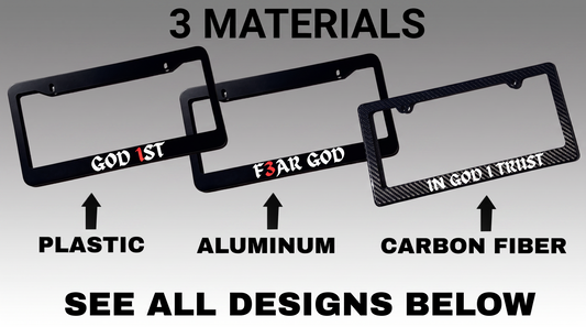 FAITH Plate Frames