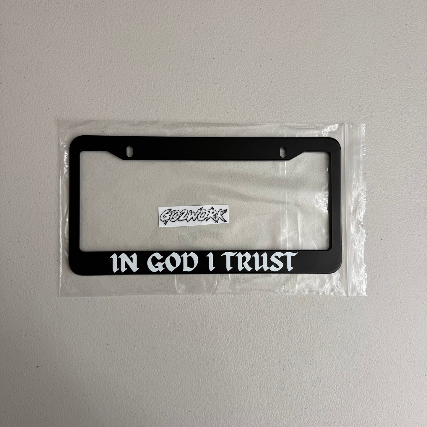 FAITH Plate Frames