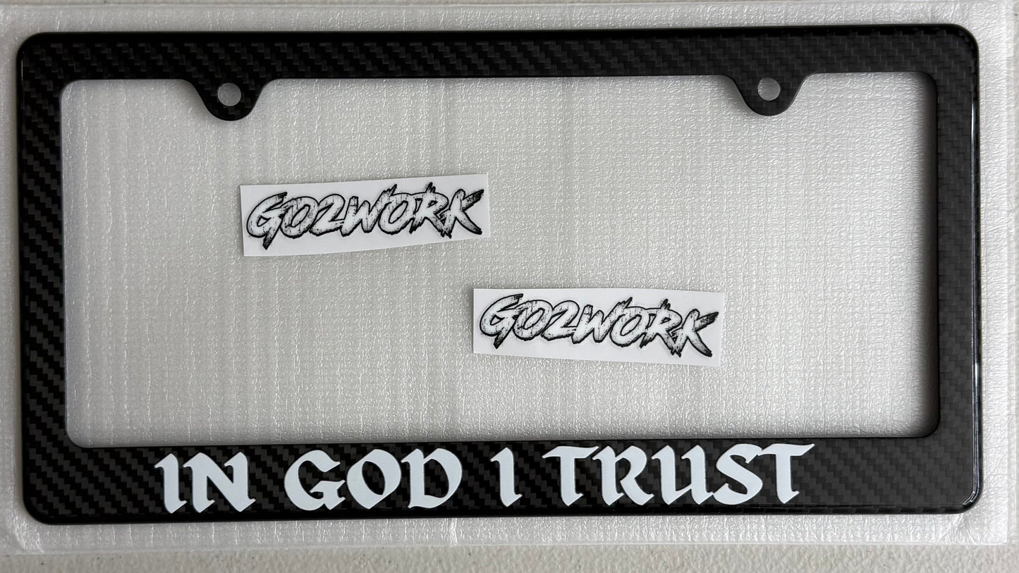 FAITH Plate Frames
