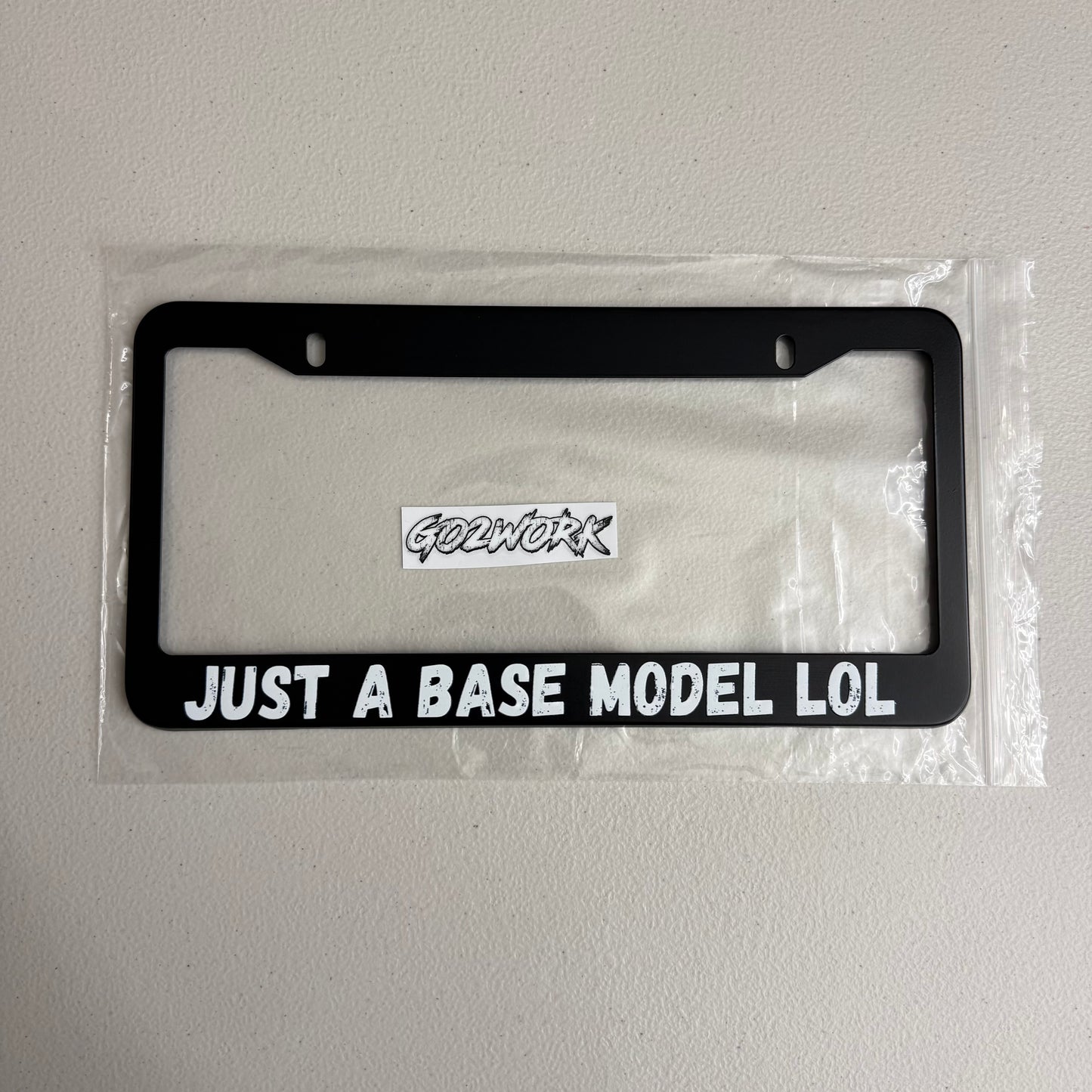 CAR ENTHUSIAST Plate Frames