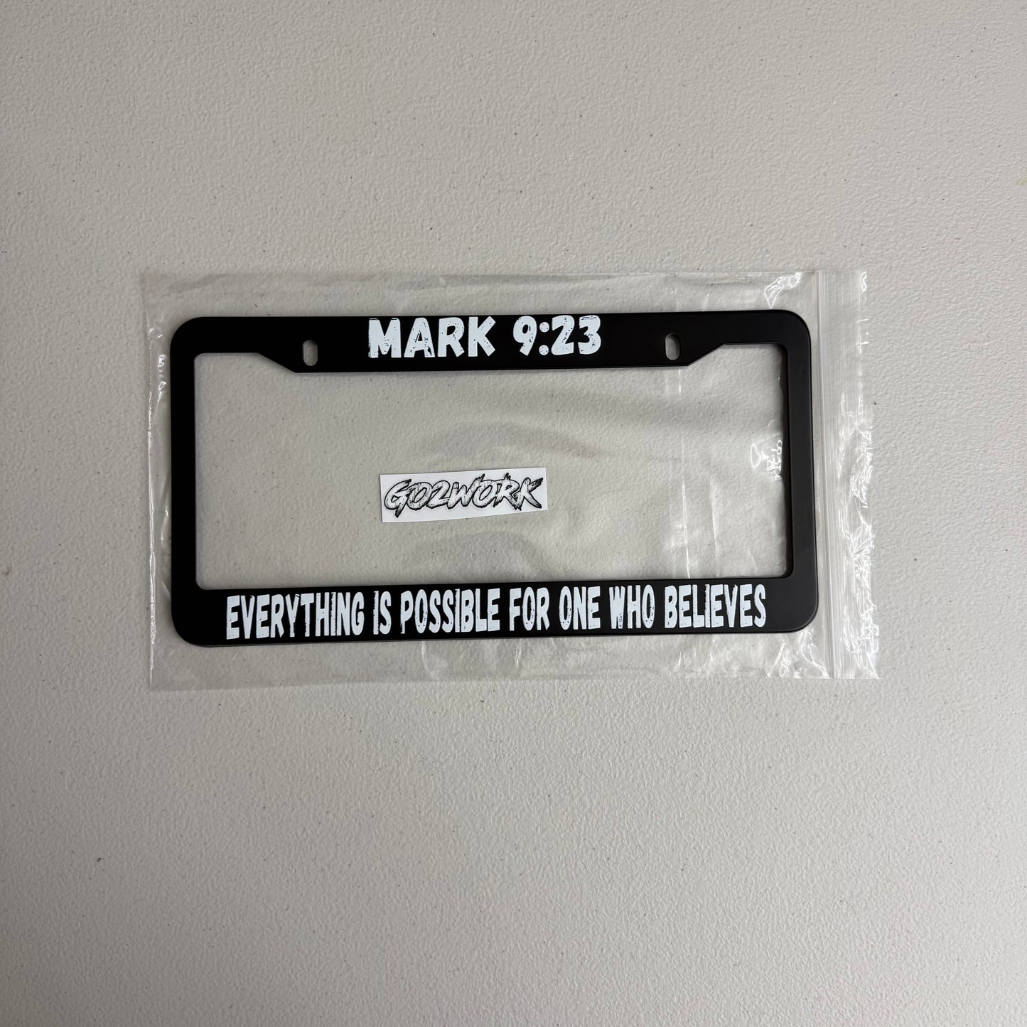 FAITH Plate Frames