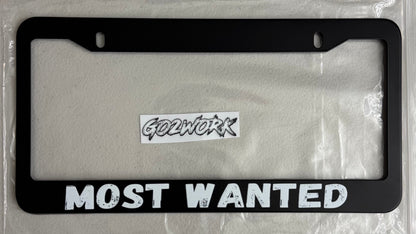 CAR ENTHUSIAST Plate Frames