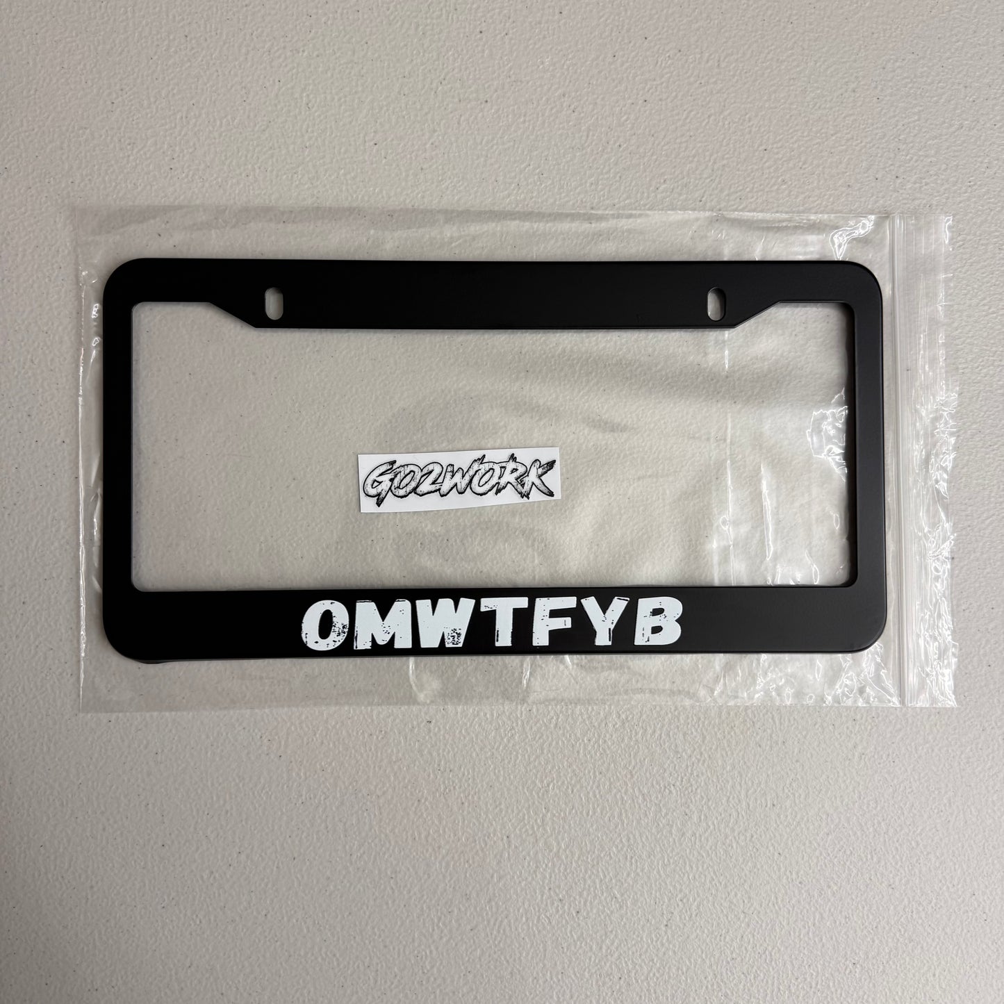 CAR ENTHUSIAST Plate Frames