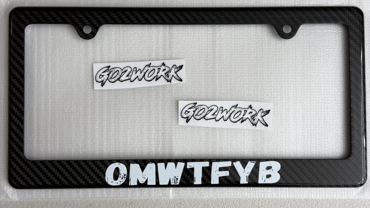 CAR ENTHUSIAST Plate Frames
