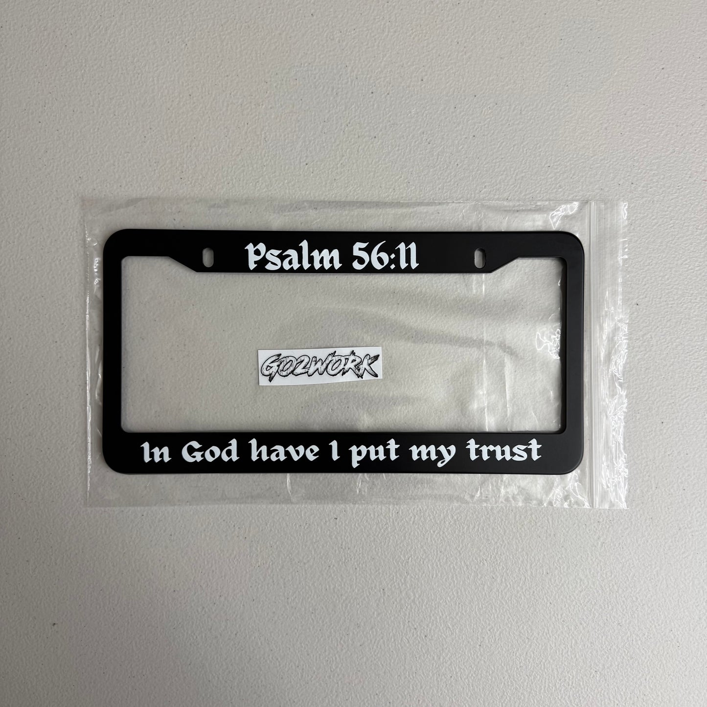 FAITH Plate Frames