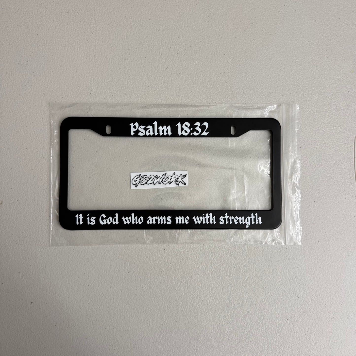 FAITH Plate Frames