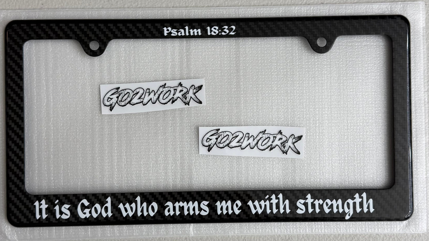 FAITH Plate Frames