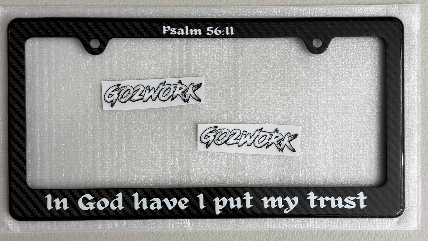 FAITH Plate Frames