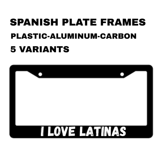 SPANISH Plate Frames