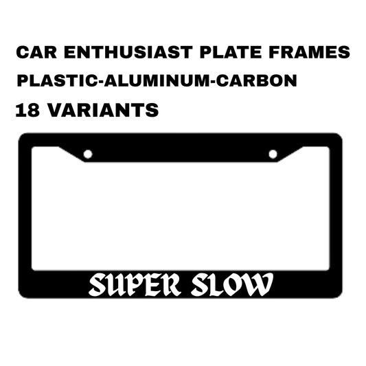 CAR ENTHUSIAST Plate Frames
