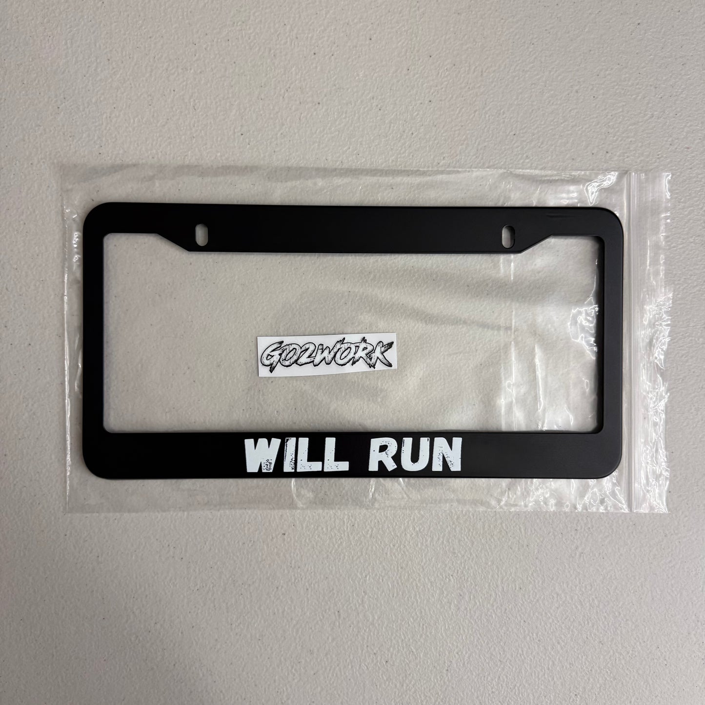CAR ENTHUSIAST Plate Frames